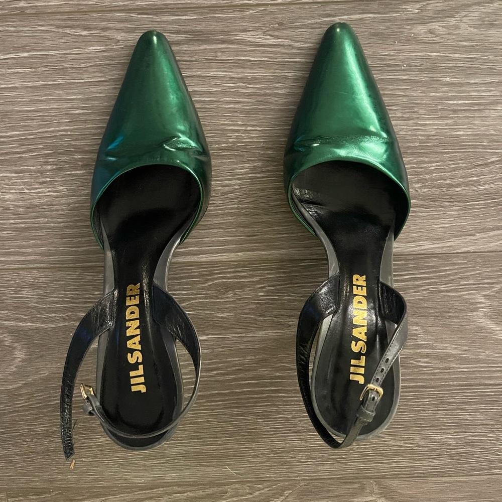 JIL SANDER POINTED TOE HEEL